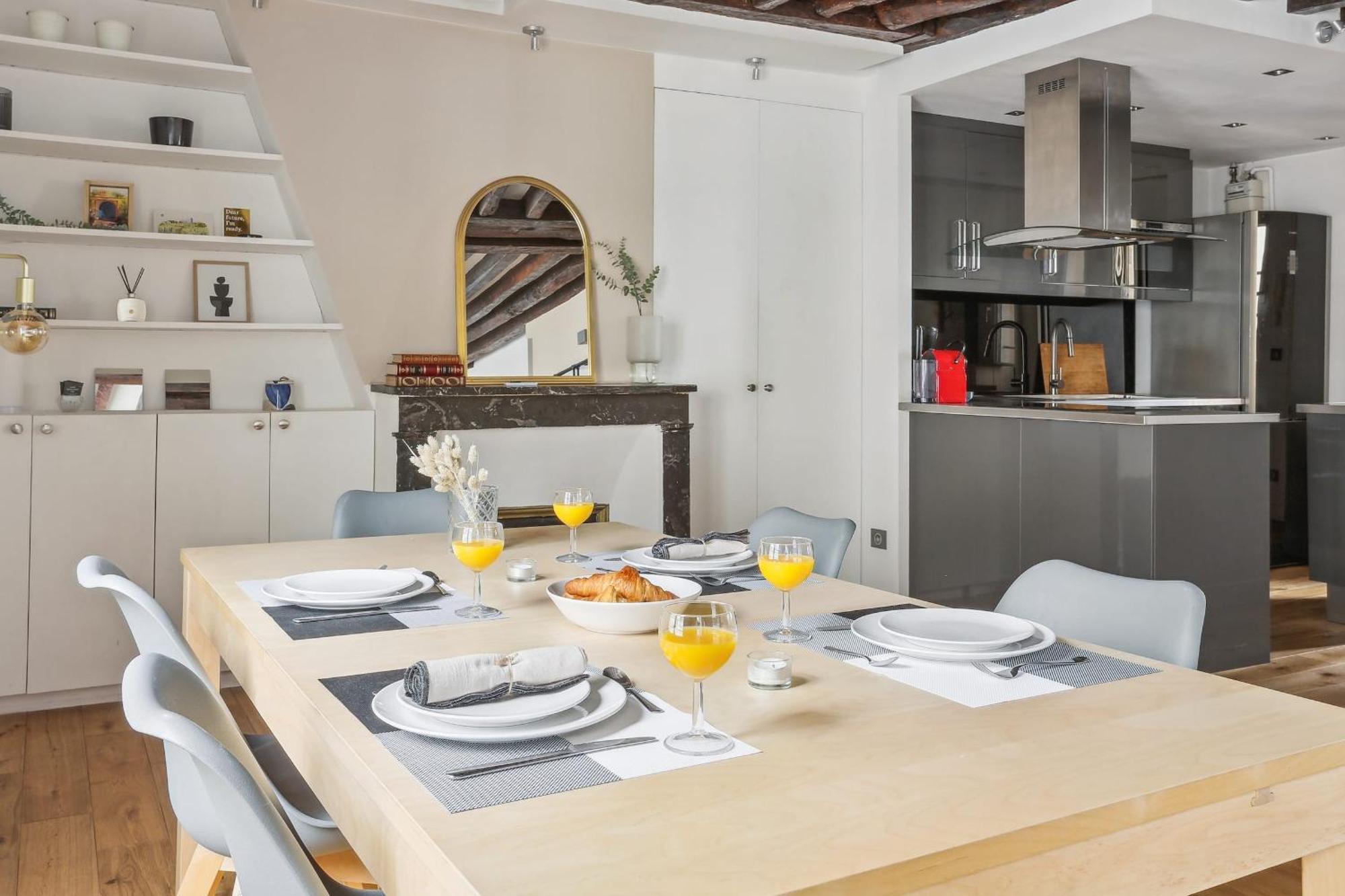 Les Halles & Le Marais - 2Br - Cityapartmentstay Paříž Exteriér fotografie