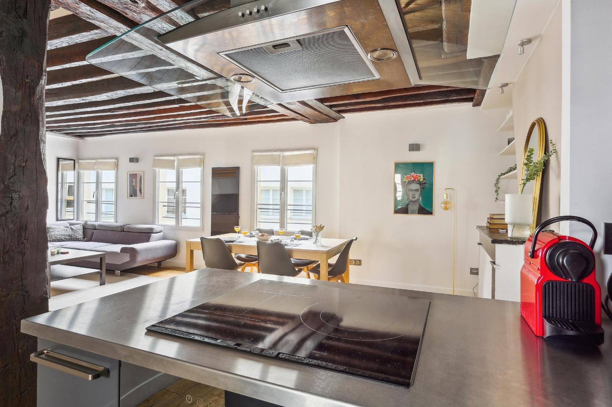 Les Halles & Le Marais - 2Br - Cityapartmentstay Paříž Exteriér fotografie