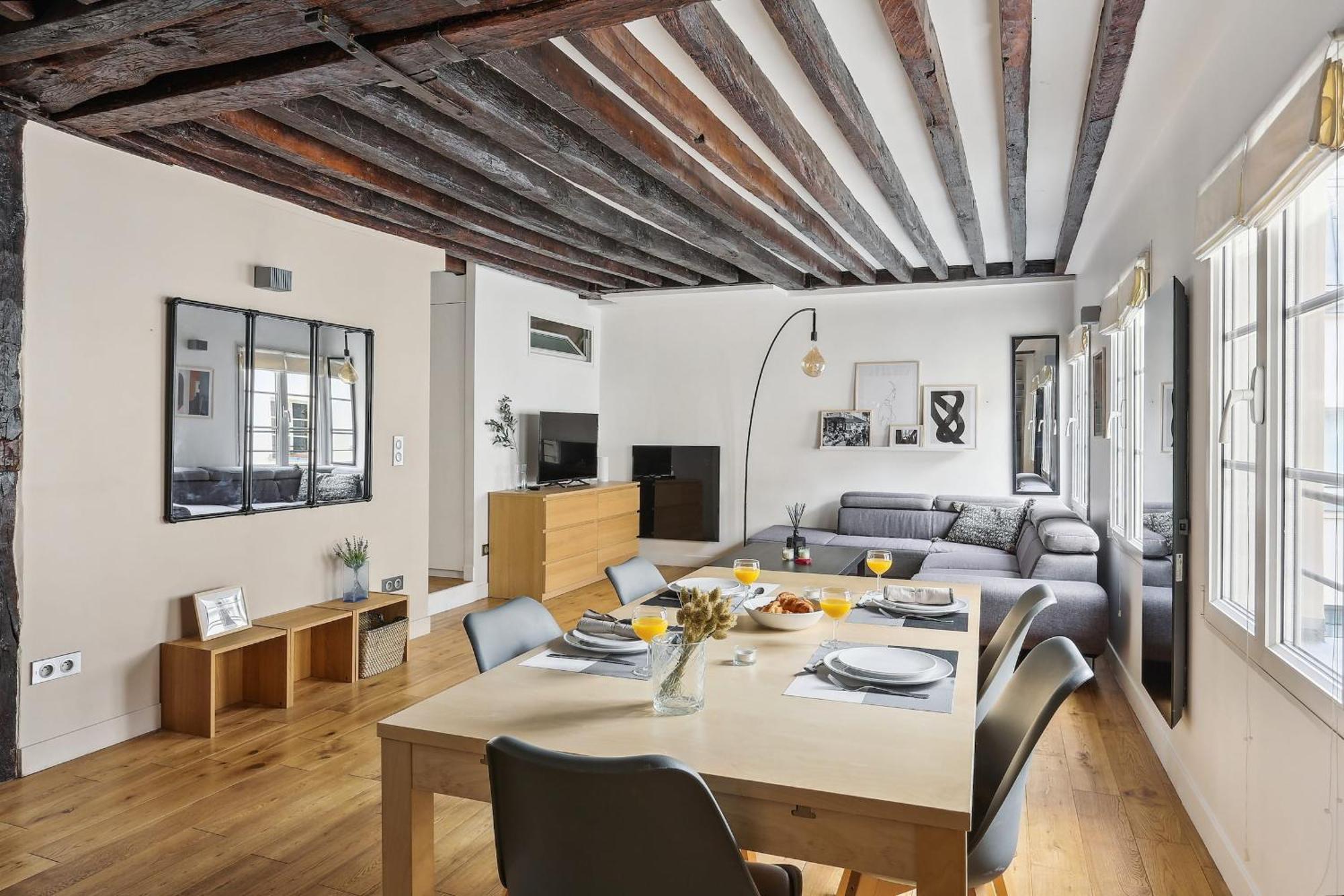 Les Halles & Le Marais - 2Br - Cityapartmentstay Paříž Exteriér fotografie